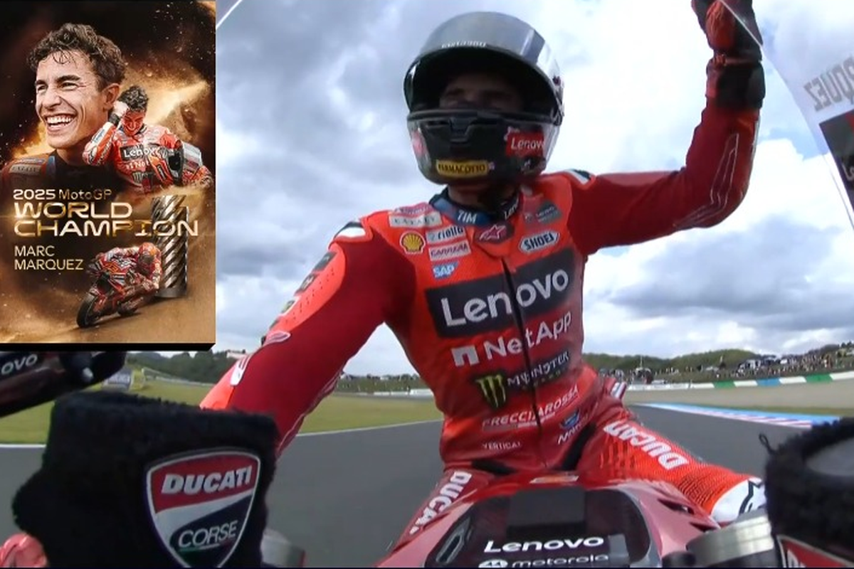Selebrasi Emosional Juara Dunia Marc Marquez: More Than a Number