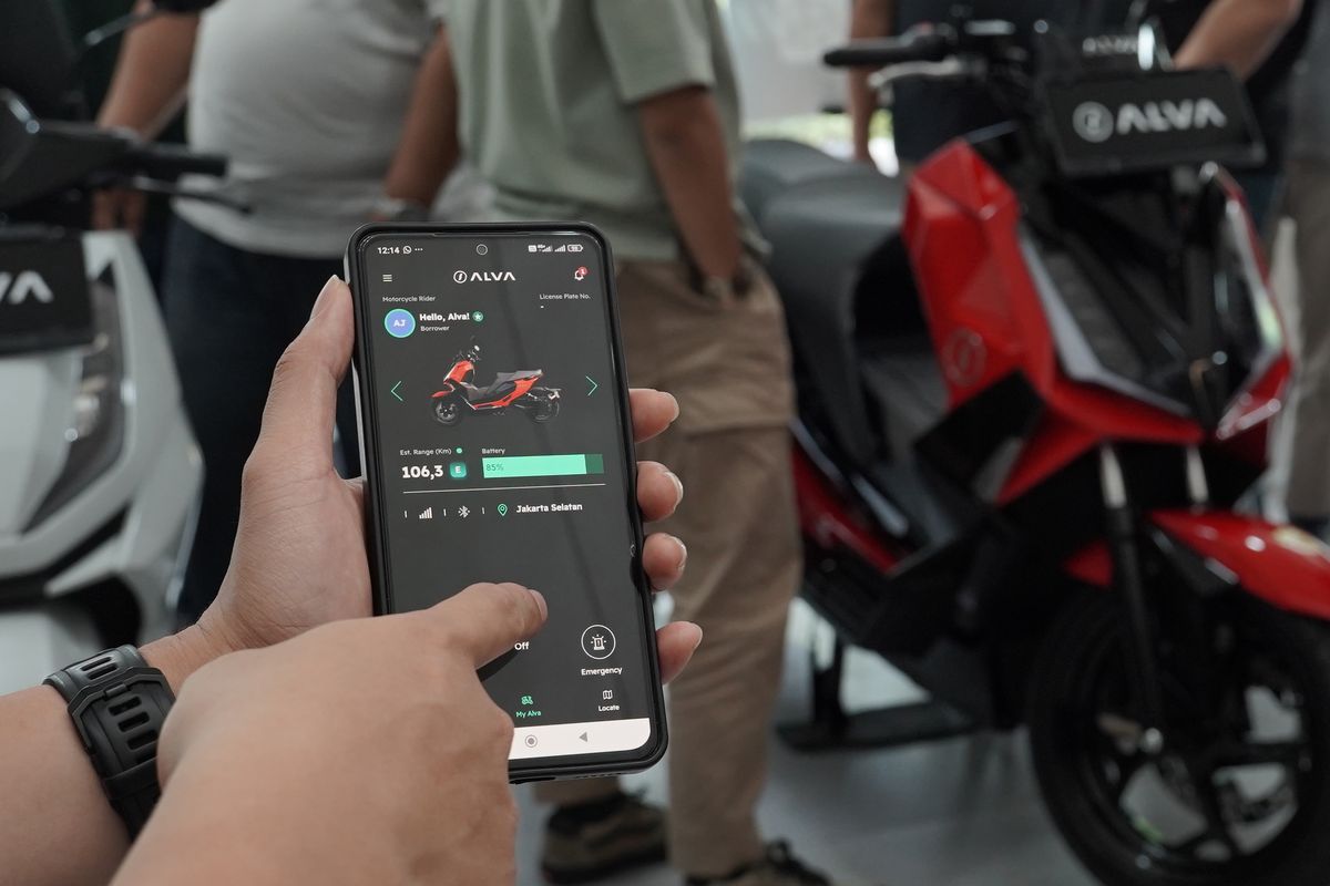 Inovasi Alva untuk Mempermudah Pengisian Motor Listrik