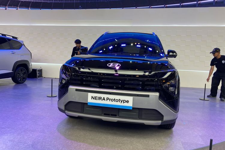 Hyundai Pamer SUV Listrik Konsep Neira di GIIAS 2026, Bakal Dirakit Lokal