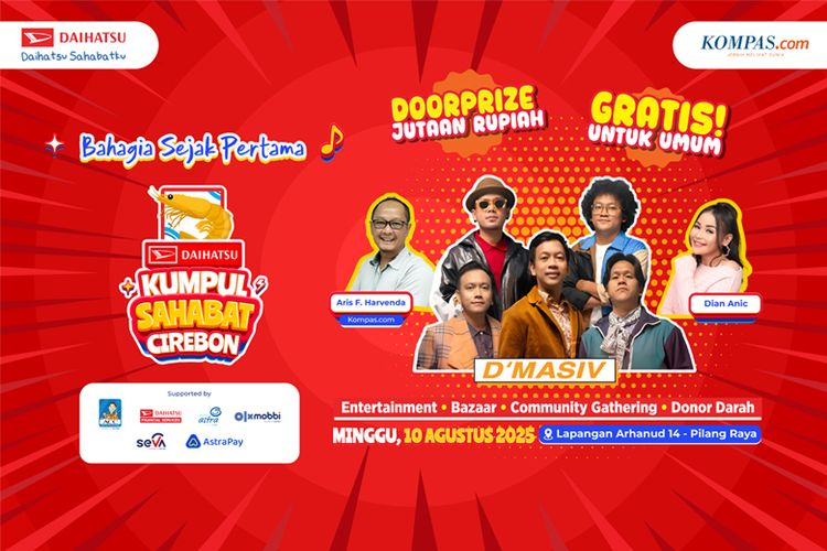 Daihatsu Kumpul Sahabat Cirebon: Festival UMKM dan Penampilan D'MASIV