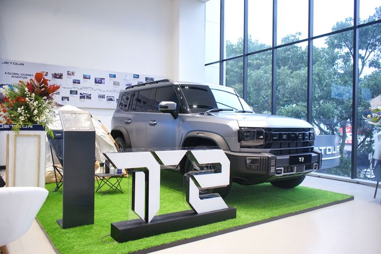 Jetour T2 Jadi Mobil Paling Banyak Dites Selama IIMS 2026