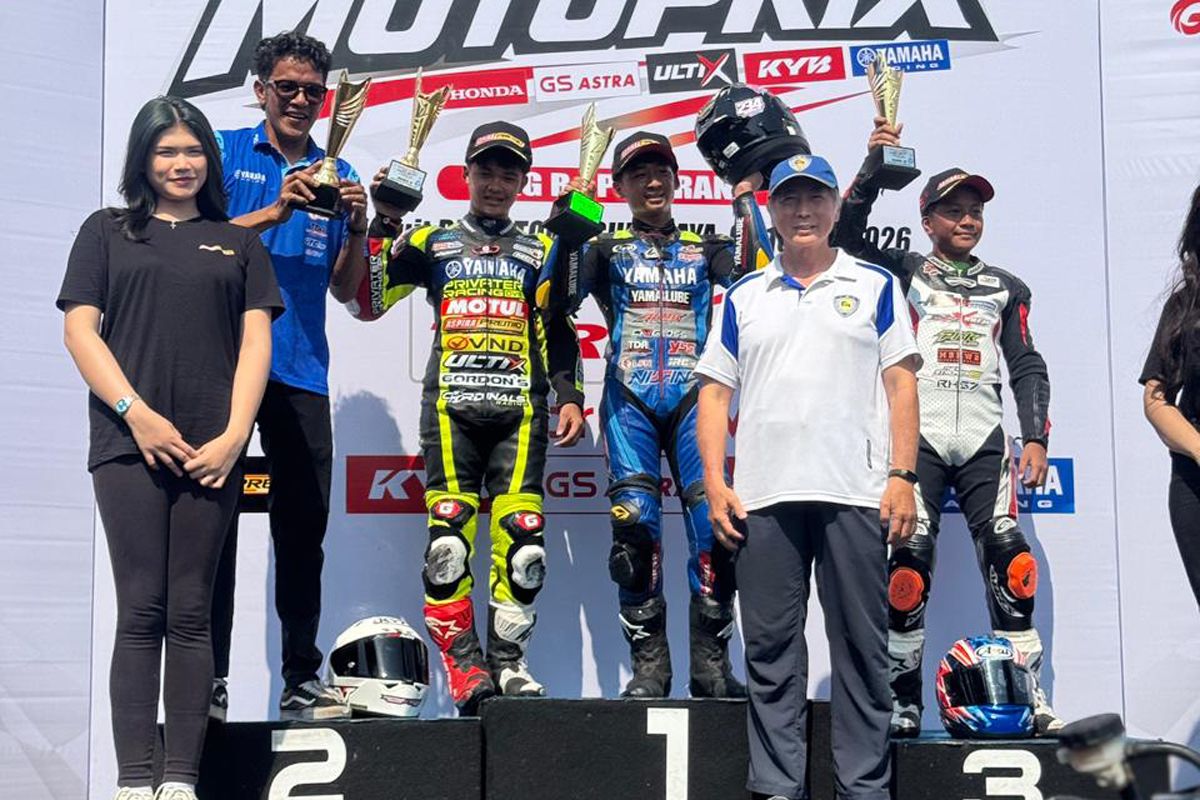 Kunci Sukses Tim Privater Yamaha Rebut Podium di Motoprix 2026