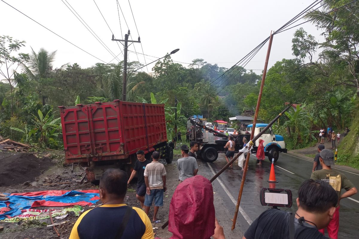 Usai Kecelakaan Maut, Dishub Jateng Tambah Jalur Penyelamat dan Rambu di Kalijambe