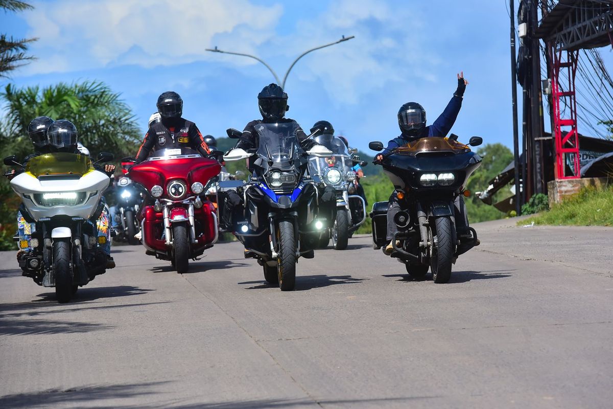 Komunitas Ini Gelar Touring Akbar dan Aksi Peduli Lingkungan