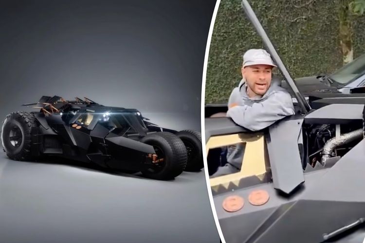 Neymar Beli Mobil Batman, Mewah tapi Ilegal