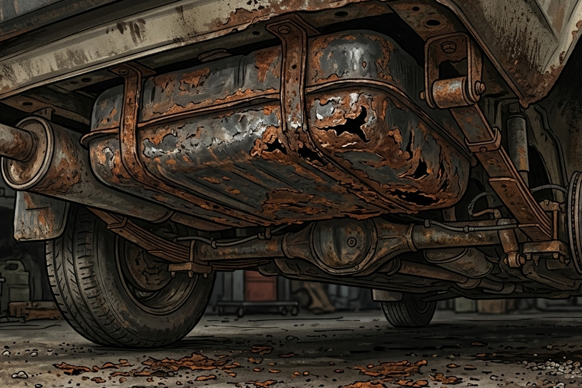 Tangki BBM Keropos, Kerusakan Merambat ke Komponen Sistem Bahan Bakar