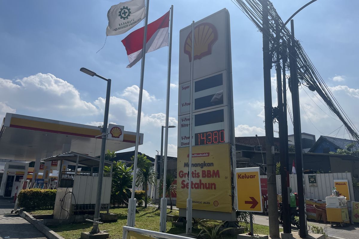 BBM di SPBU Shell Kosong, Petugas: Tidak Tahu Sampai Kapan