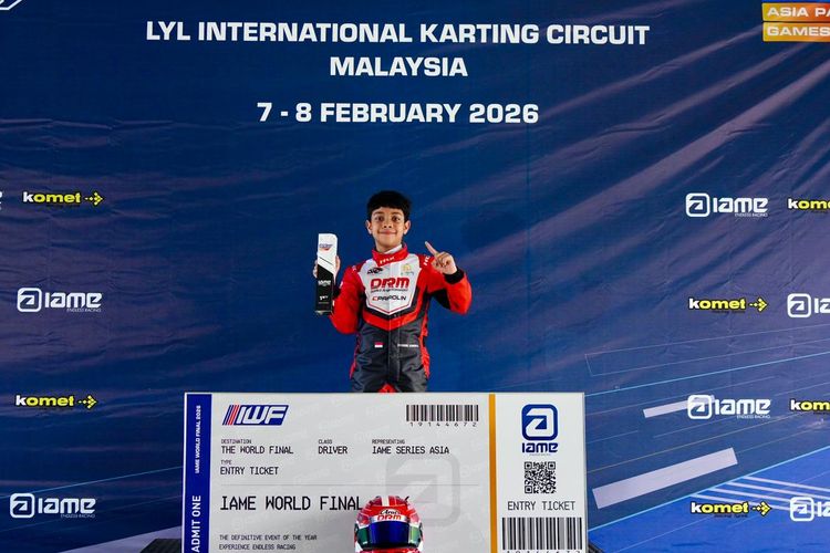 Pegokart Muda Indonesia Raih Tiket World Final di Italia