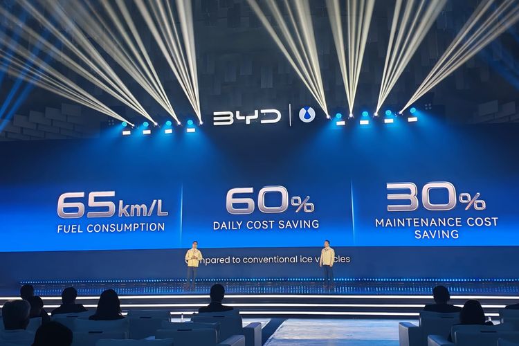 BYD Klaim Kuasai 40 Persen Pasar Mobil Listrik Indonesia