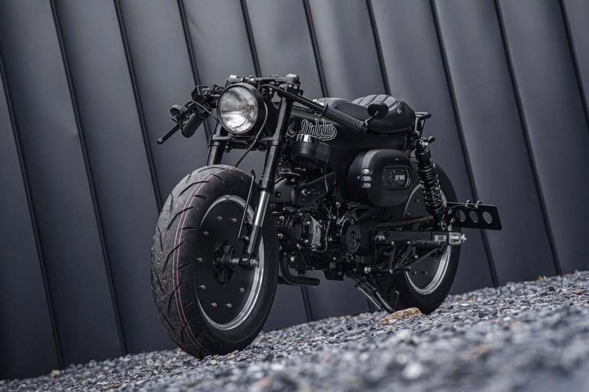 Honda, K-Speed Ubah Honda Dax Jadi Cafe Racer, Tampilan Makin Sangar