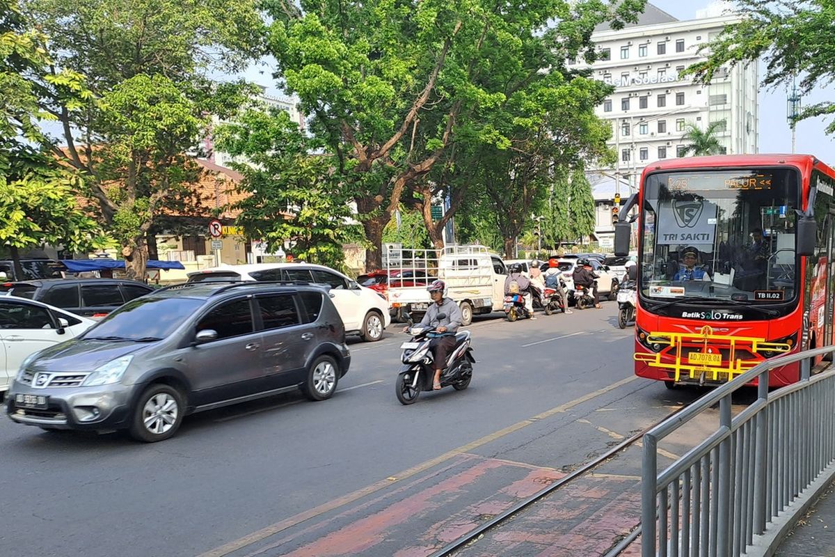 Jalan Slamet Riyadi Solo Ditutup untuk Pawai HUT Kemerdekaan RI