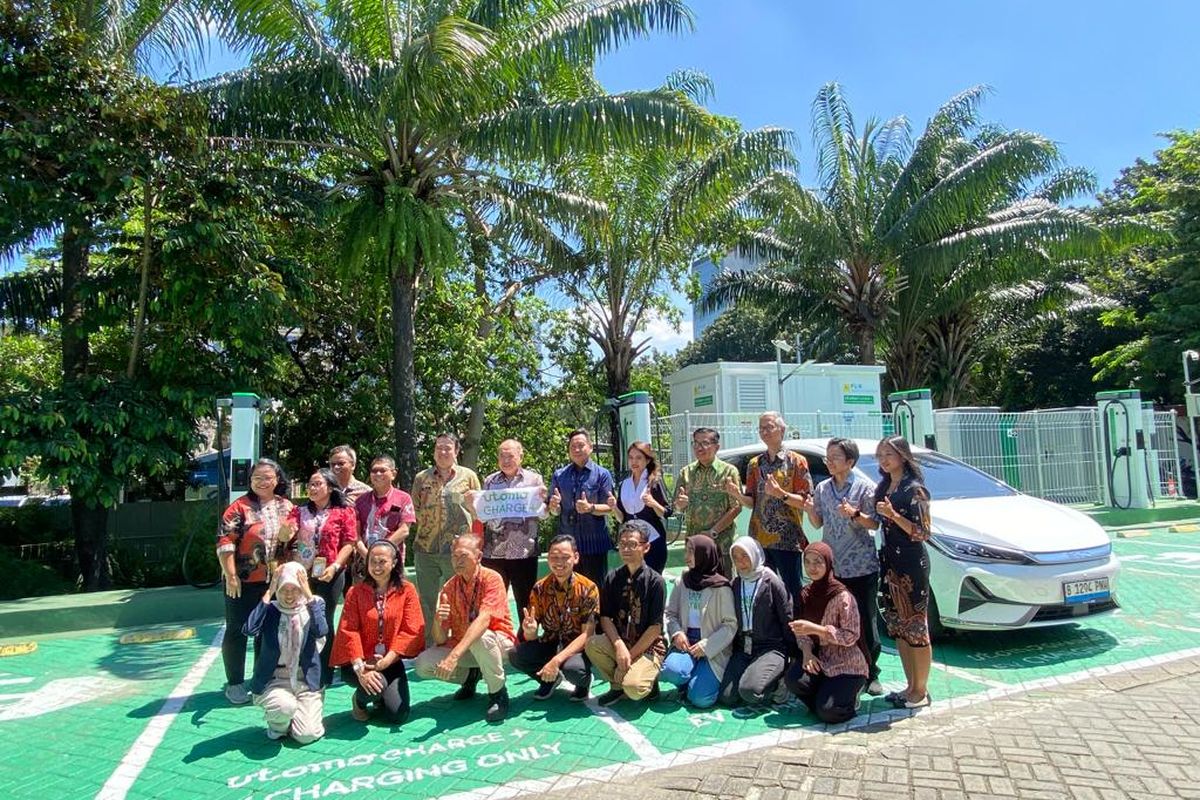 Mobility Urban Hub Palmerah, Tersedia 12 SPKLU Ultra Fast Charging