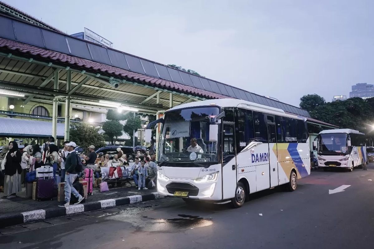 Cek Jadwal dan Tarif Bus DAMRI Bandara Soekarno-Hatta saat Arus Balik