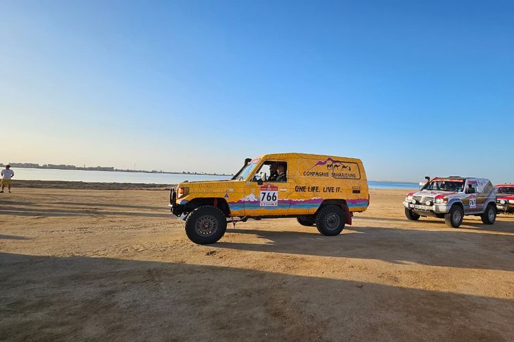 Pebalap Indonesia Shammie Zacky Debut di Reli Dakar 2026