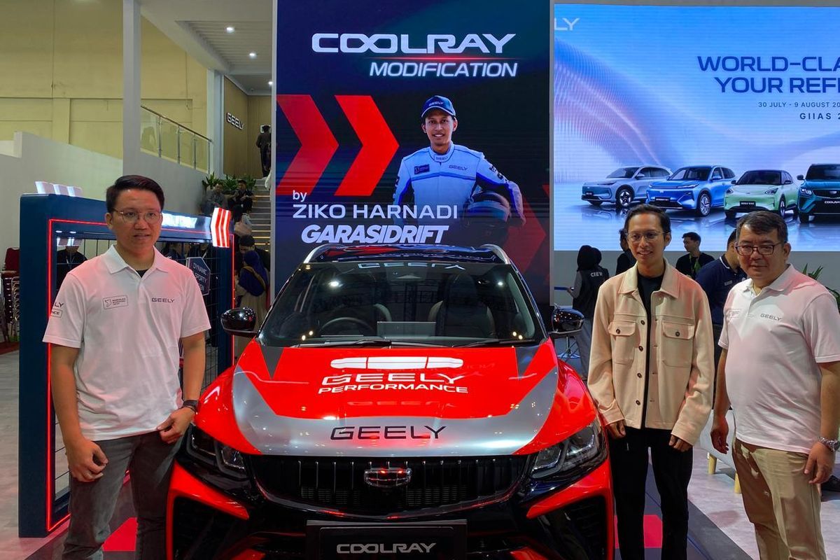 Geely Pamerkan Coolray Modifikasi Hasil Kolaborasi dengan Garasi Drift di GIIAS 2026