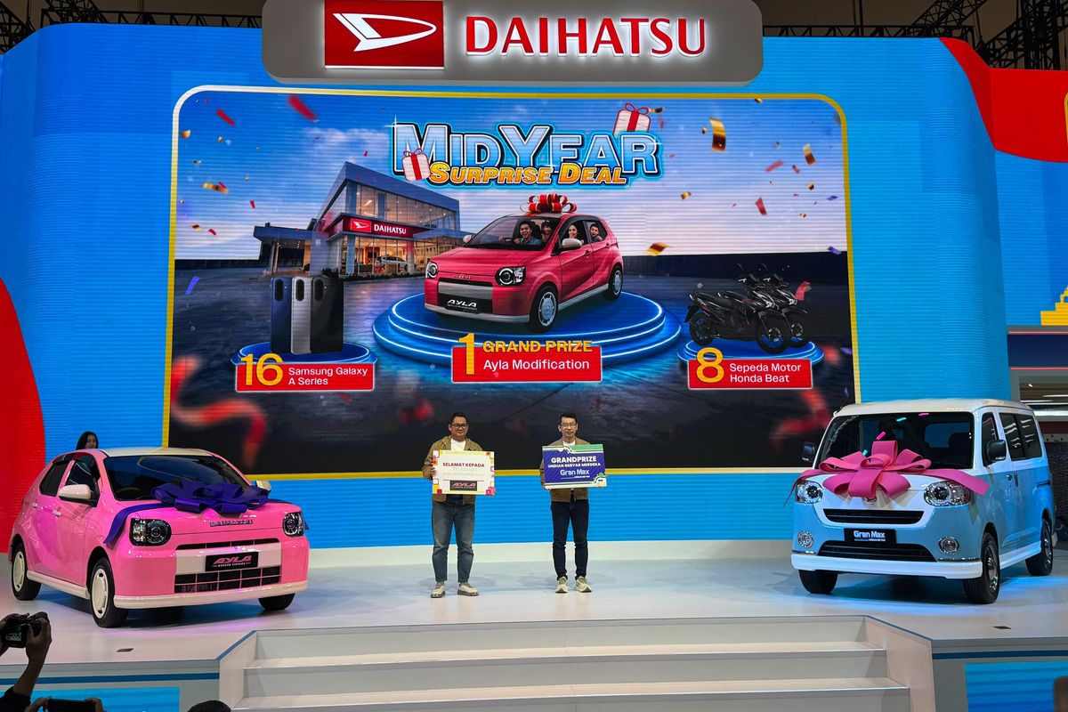 Pemenang Mid Year Surprise Deals Daihatsu 2026 Diumumkan di GIIAS!