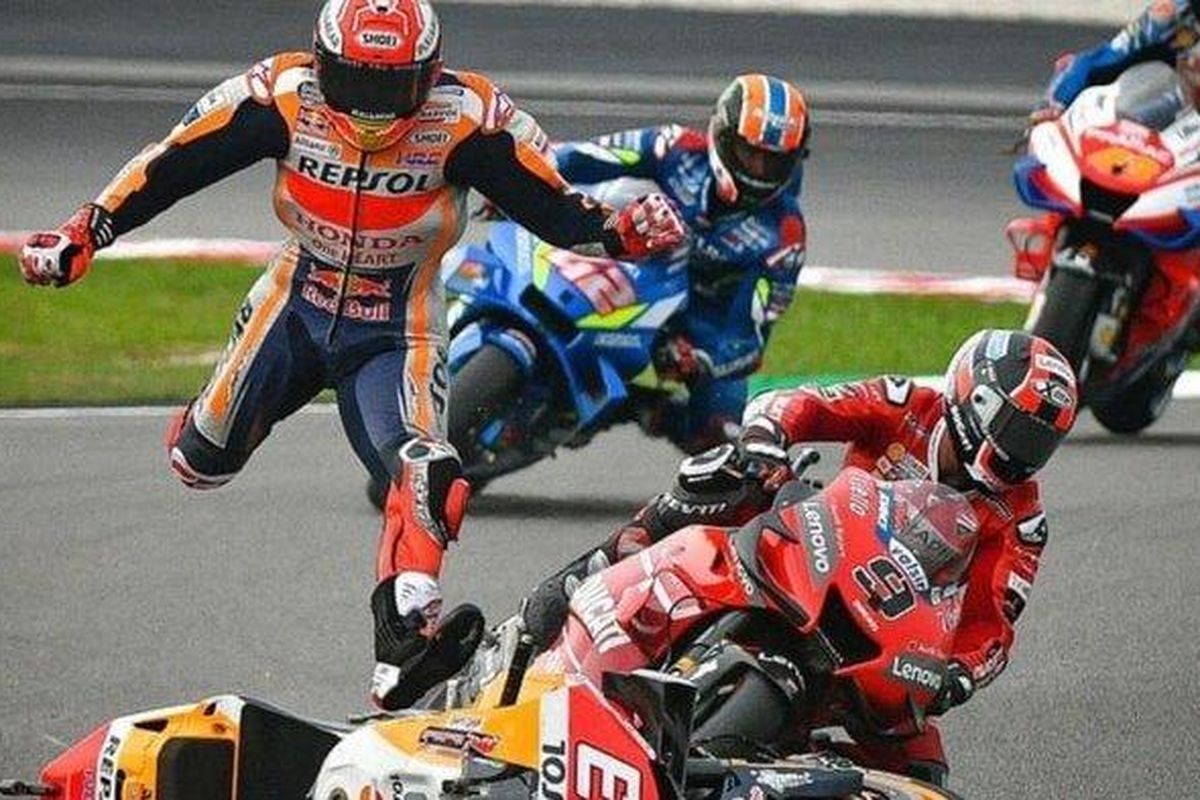 Begini Cara Kerja Airbag di Baju Pebalap MotoGP