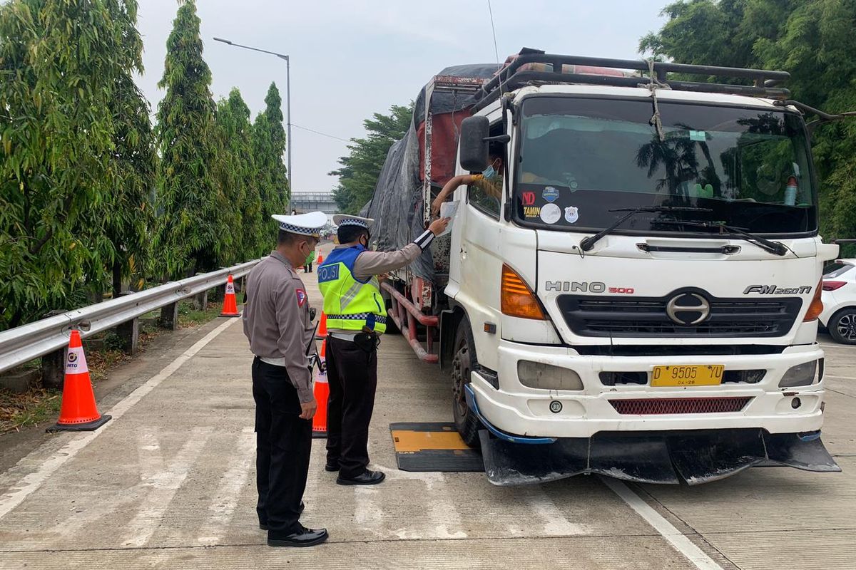 Total 6.134 Kendaraan Terdeteksi Langgar Dimensi dan Muatan