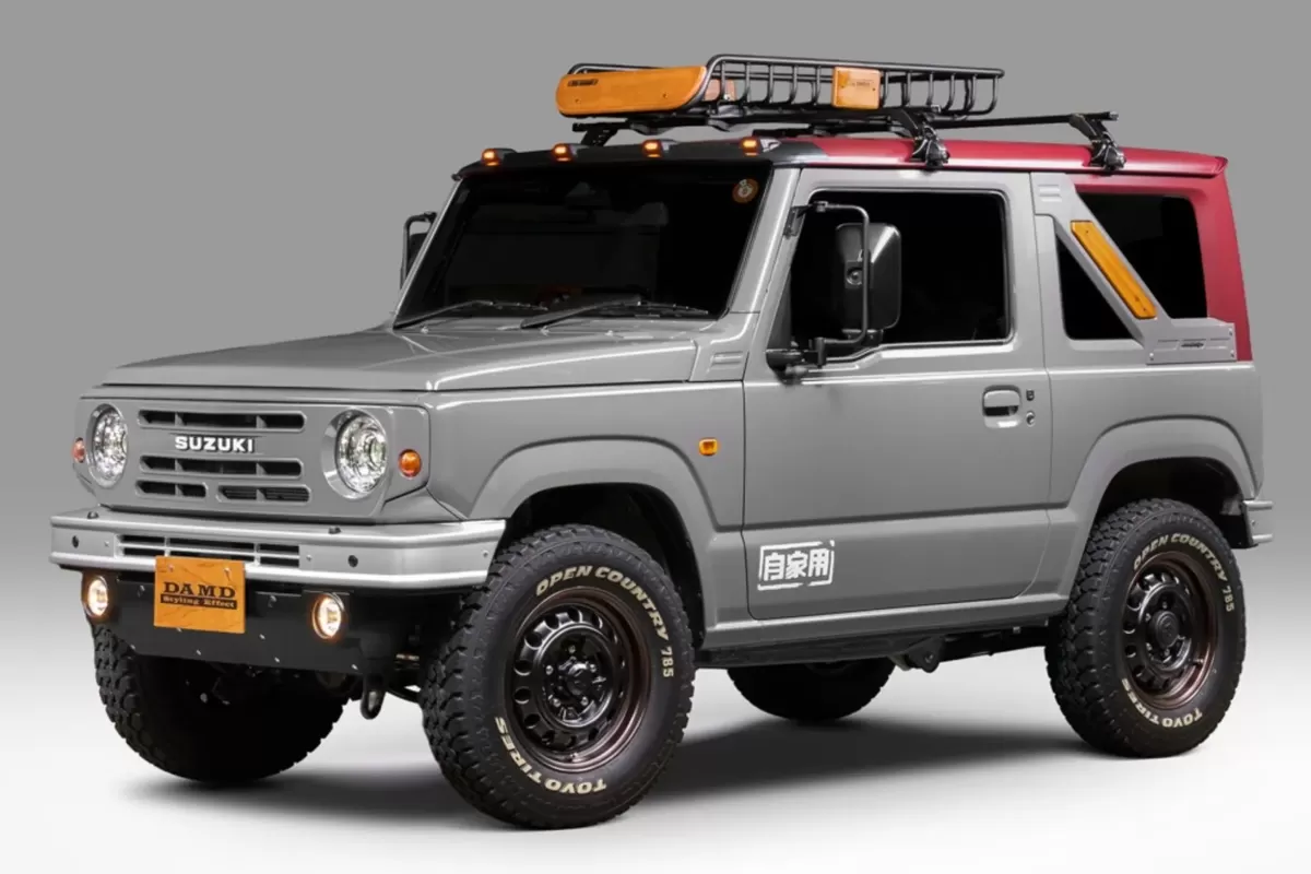DAMD Bikin Suzuki Jimny Tampil Klasik, Mirip Model Soft-top Lawas