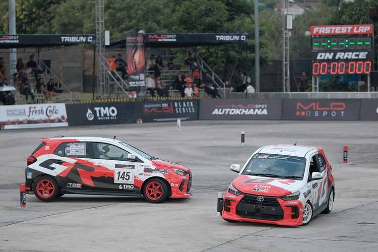 Agya GR Sport Beraksi, TGRI Kuasai Podium Kejurnas Slalom Group F