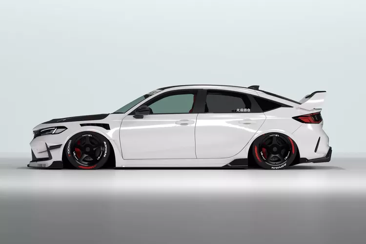 Liberty Walk Rilis Body Kit Honda Civic Type R