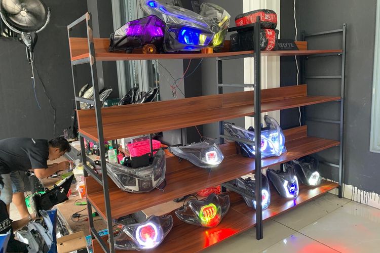 Tren Modifikasi Lampu Motor Bi-LED yang Populer di Jakarta