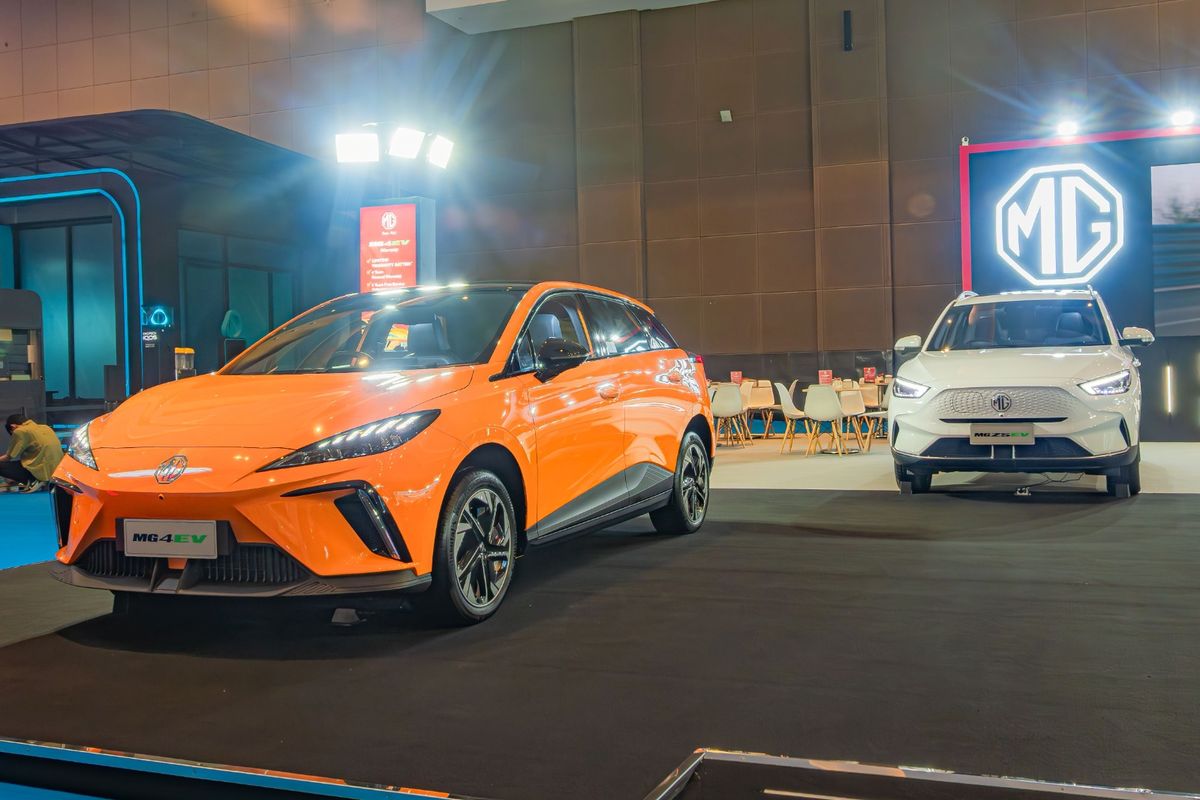 MG Catat Peningkatan Pesanan di Pameran Kendaraan Listrik 2025