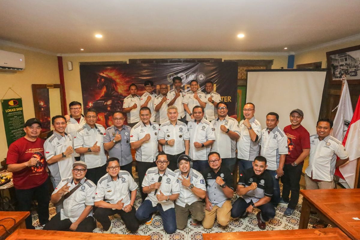 Komunitas Mercedes-Bens Bekasi Sukses Gelar Musda Ke-3