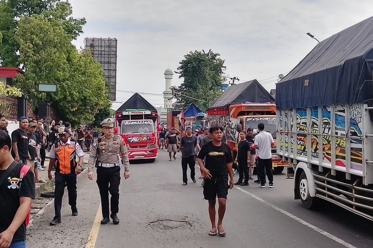 Polda Jateng Belum Berlakukan Sanksi untuk Truk ODOL