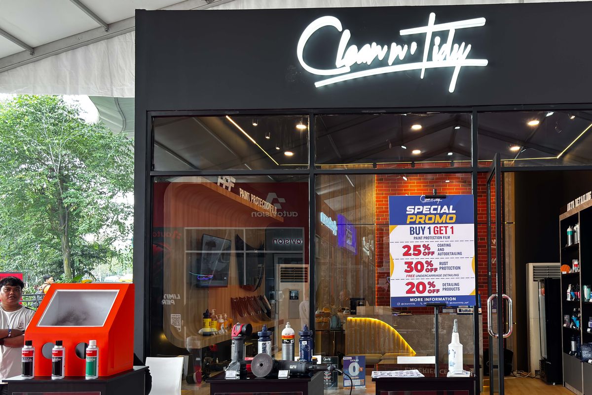 Perlindungan Mobil Maksimal di GIIAS 2025 Bersama Clean N Tidy