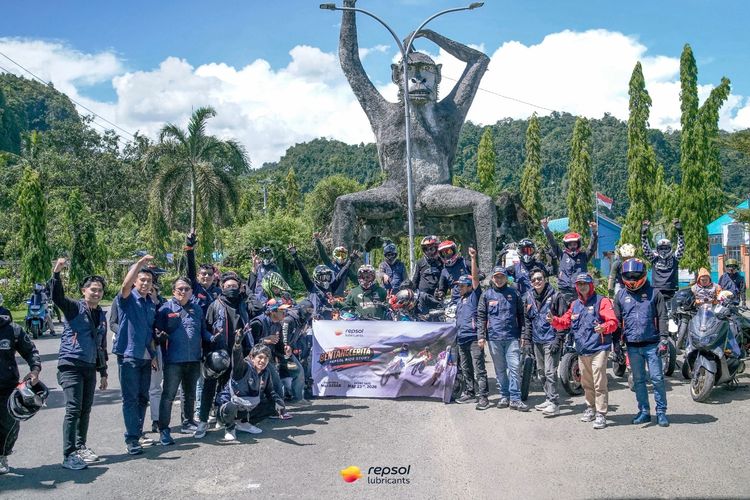 Puluhan Riders Eksplorasi Keindahan Bantimurung dan Situs Purba Leang-Leang