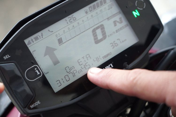 Ragam Fitur Suzuki Ride Connect di Satria Pro, Navigasi sampai Cuaca