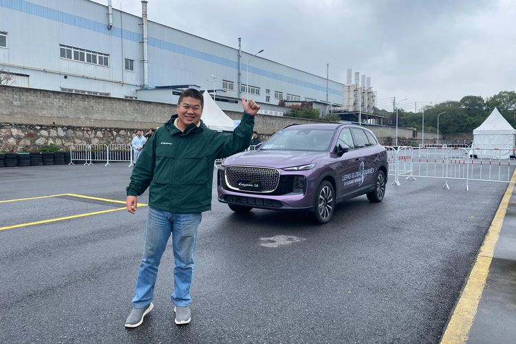 Lepas Gelar Fun Test Drive L8 di Longshan, Wuhu, China
