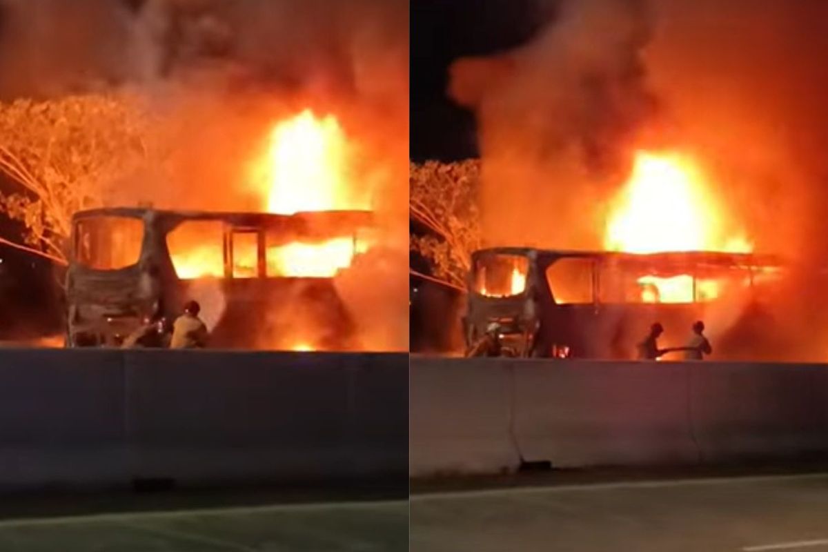 Bus Rosalia Indah Terbakar di Tol Solo Ngawi, Ini Kata Manajemen PO