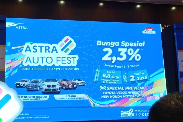 Astra Auto Fest 2025 Bidik 4.000 Transaksi, Fokus pada Pengalaman