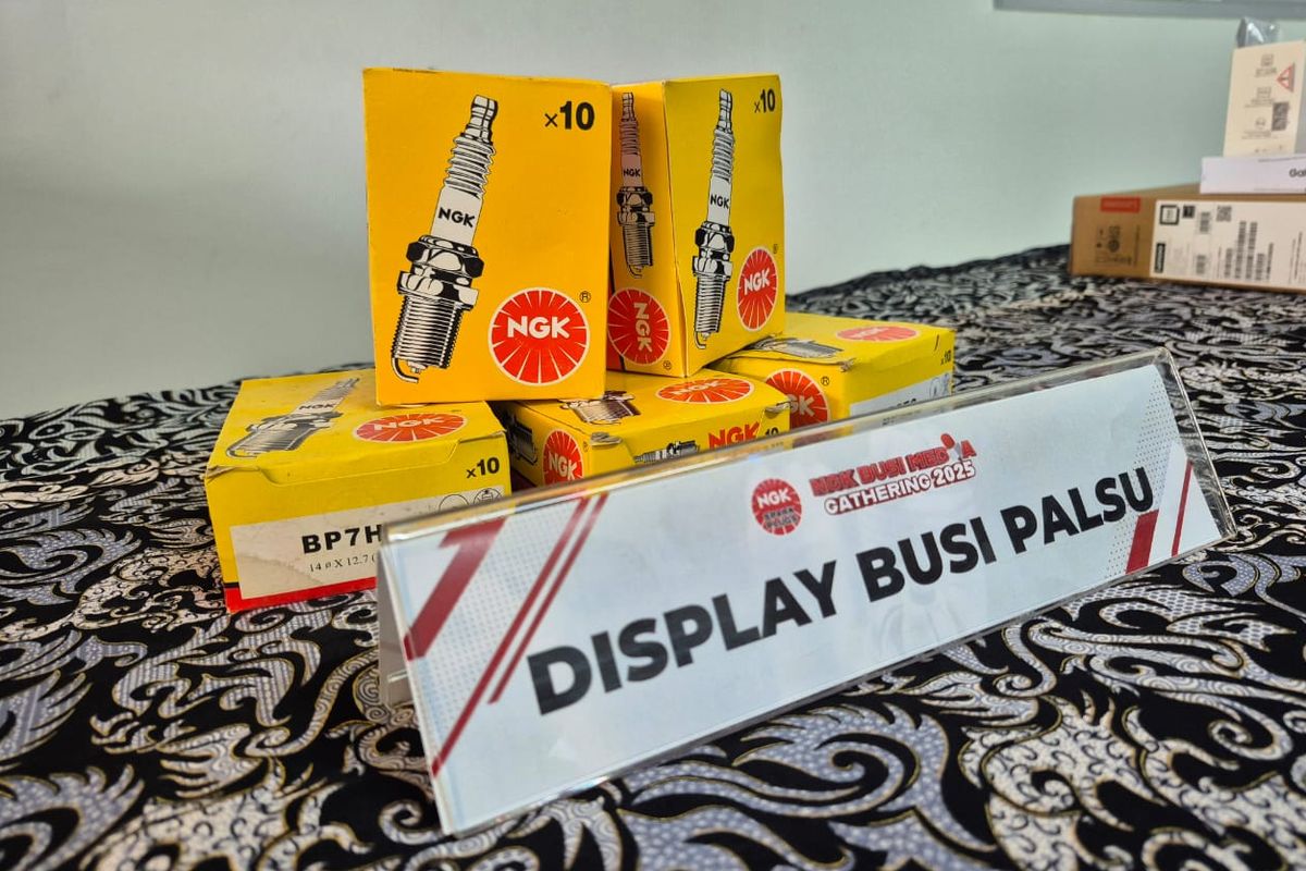 Jangan Sampai Tertipu, Cek Cara Bedakan Busi Asli dan Palsu