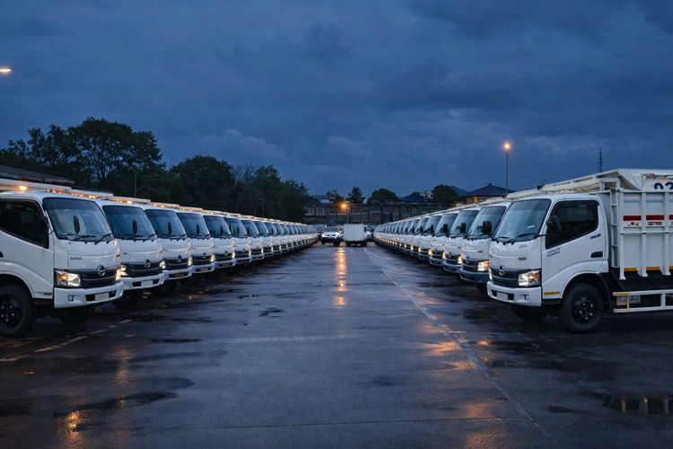 Hino Suplai 10.000 Truk Dutro untuk Kopdes Merah Putih