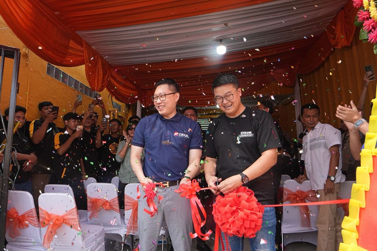 Bengkel Repaint Pertama yang Pakai Cat Semprot