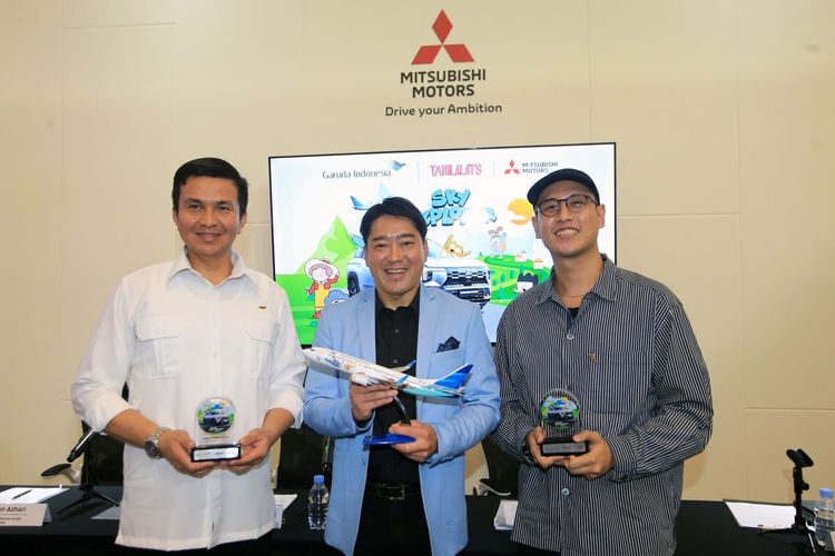 Mitsubishi Gandeng Garuda Indonesia dan Tahilalats