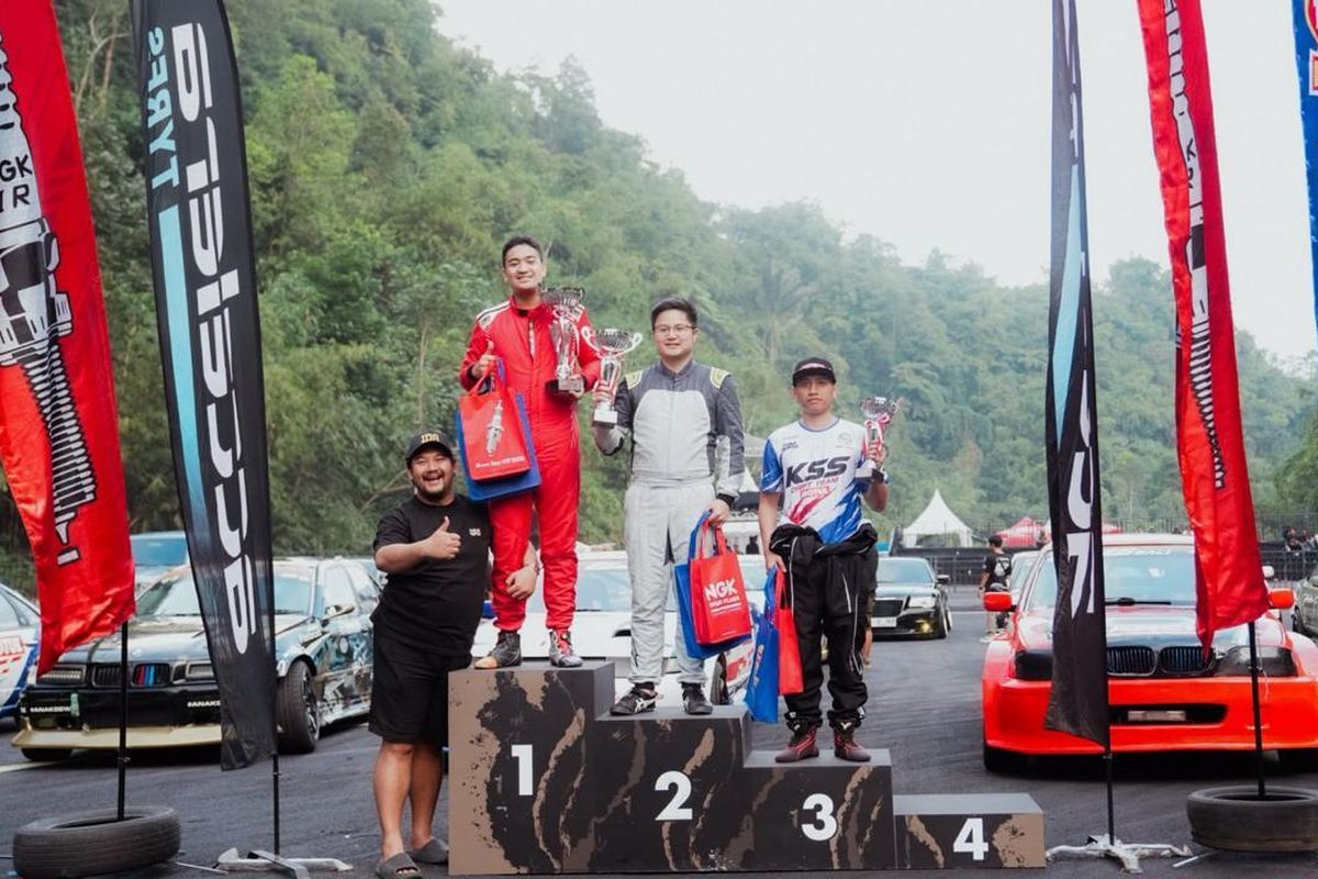 Drifter Muda Indonesia Sabet Gelar Champion of Bali Usai Menang Dua Putaran
