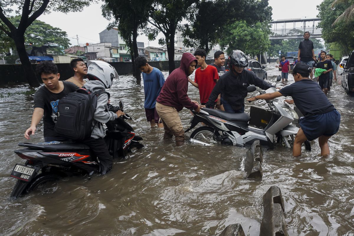 Ini Bagian Motor yang Perlu Dibongkar Usai Kena Banjir