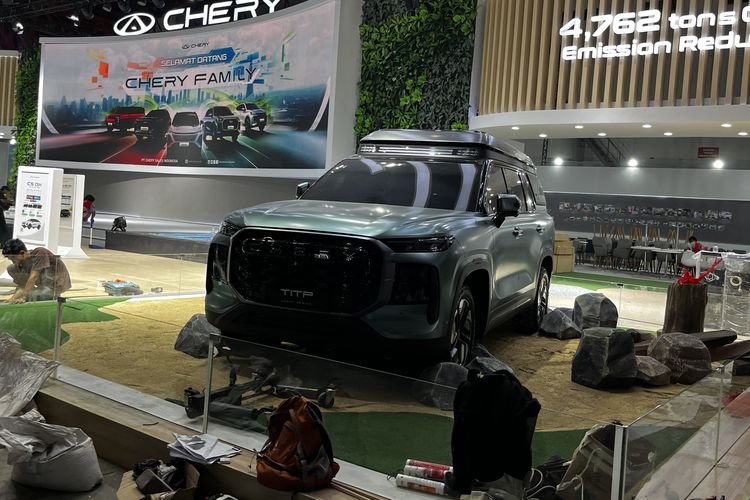 Chery T1TP Muncul Saat Proses Loading IIMS 2026