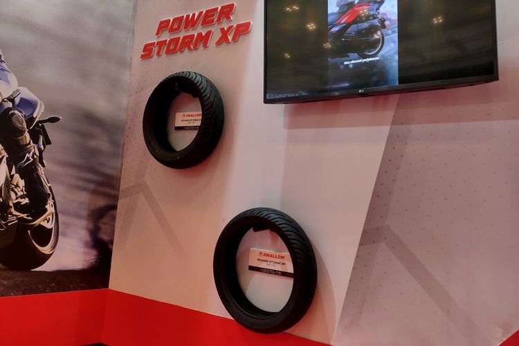 Swallow Luncurkan Ban Motor Power Storm XP di IMOS 2025
