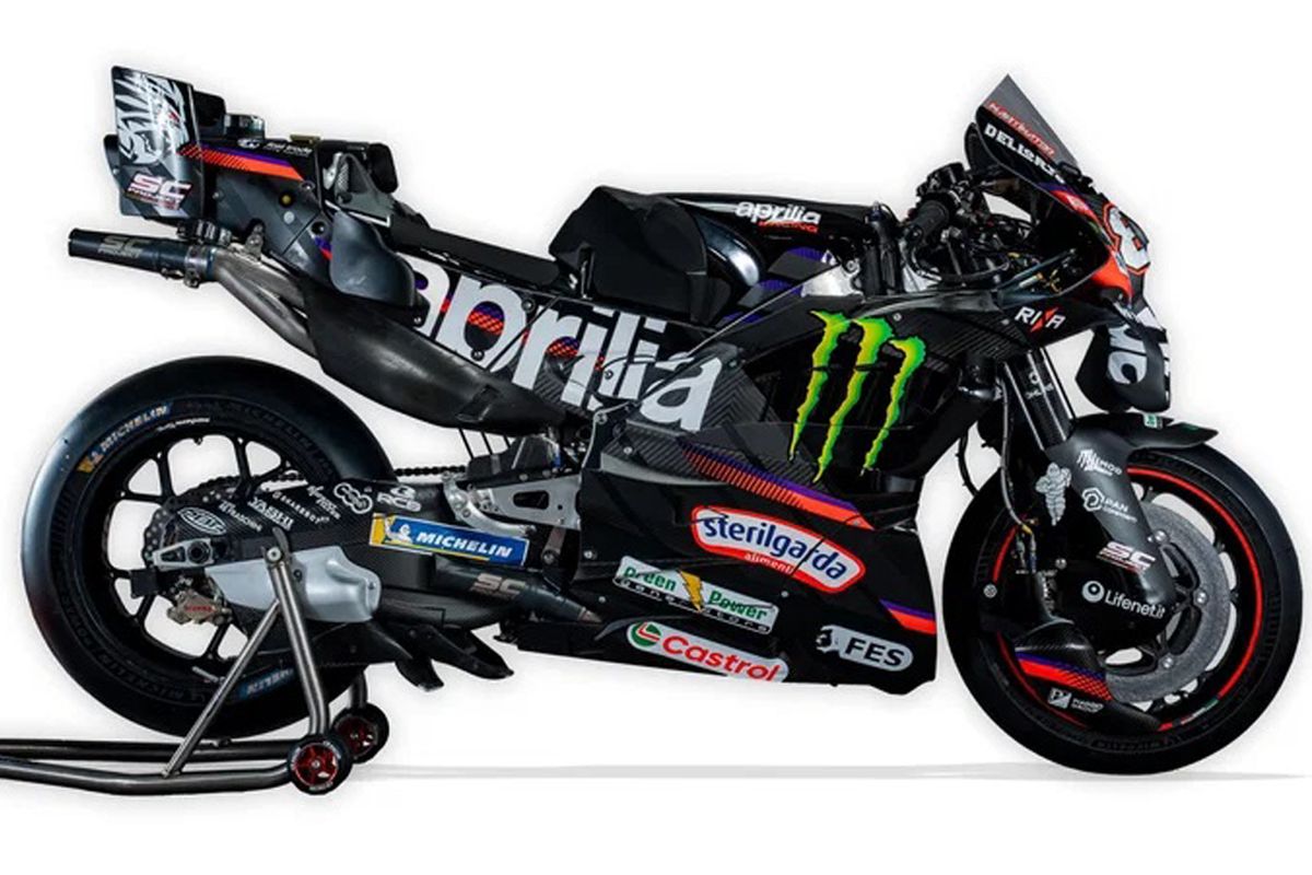 Monster Energy Resmi Jadi Sponsor Utama Aprilia
