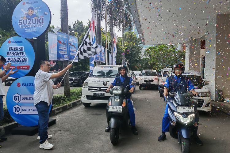 Suzuki Siagakan 71 Bengkel di Jalur Mudik