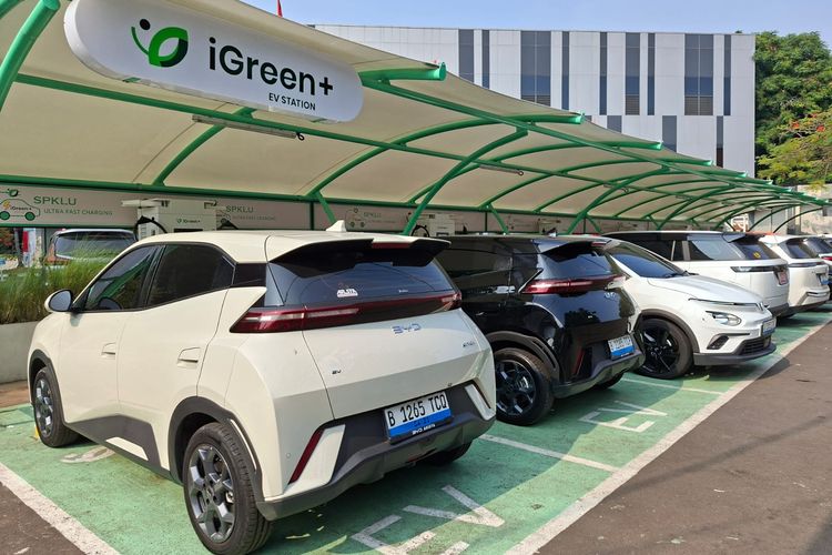 iGreen+ Tambah SPKLU Ultra Fast Charging di Jakarta Pusat