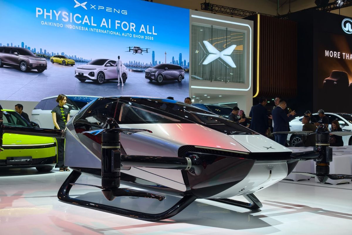 XPeng Bawa Mobil Terbang dan Robot Humanoid di GIIAS 2026