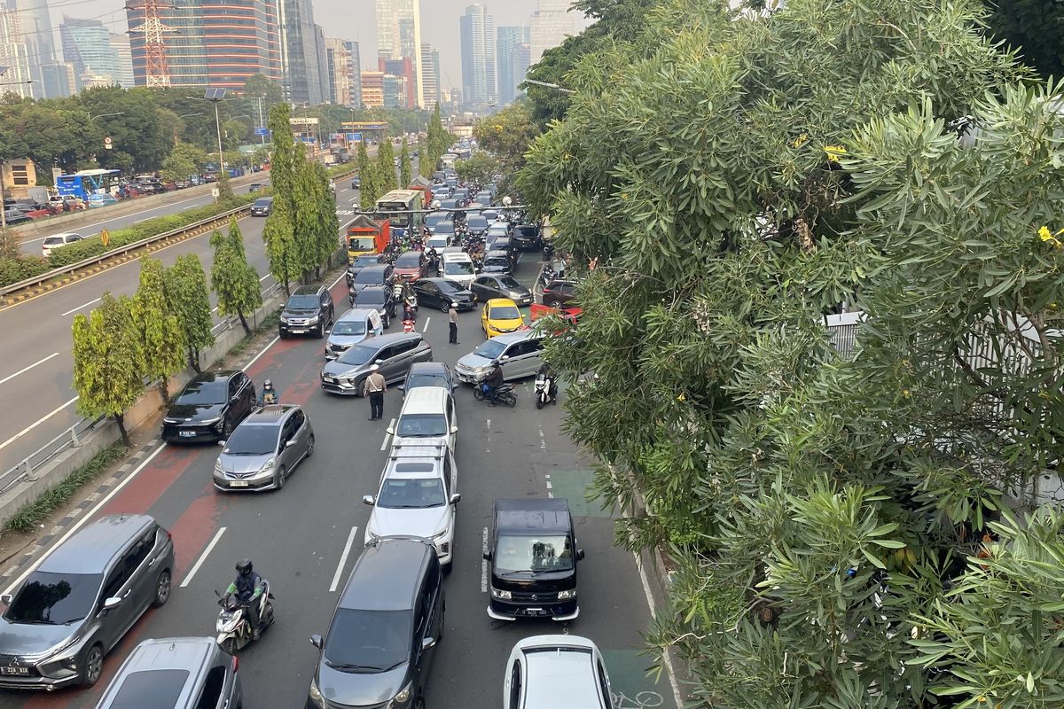 Penjelasan Polisi Mengapa Macet Parah di Jakarta, Kemarin