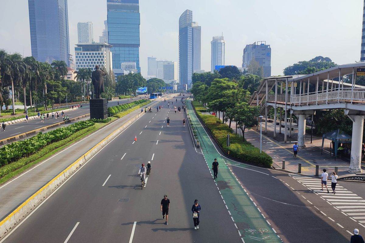 Pemprov DKI Ubah Jam CFD Sudirman-Thamrin Jadi Lebih Pagi
