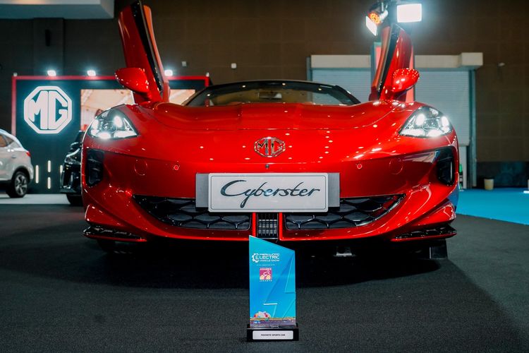 MG Catat Peningkatan Pesanan di Pameran Kendaraan Listrik 2025